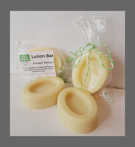 Beeswax-based lotion bars 