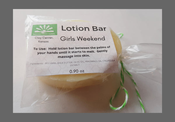 Girls Weekend Lotion Bar